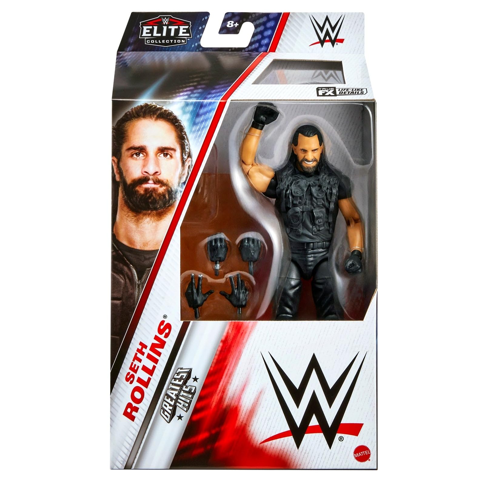 WWE Seth Rollins (Shield) Elite Greatest Hits 7 Toy Wrestling